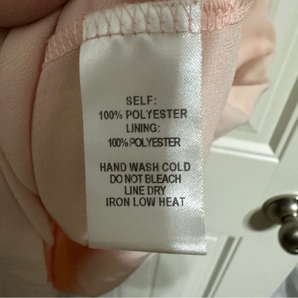 Lulus Shift and Shout Blush Pink Mini Dress Size Medium short sleeves - Picture 8 of 12